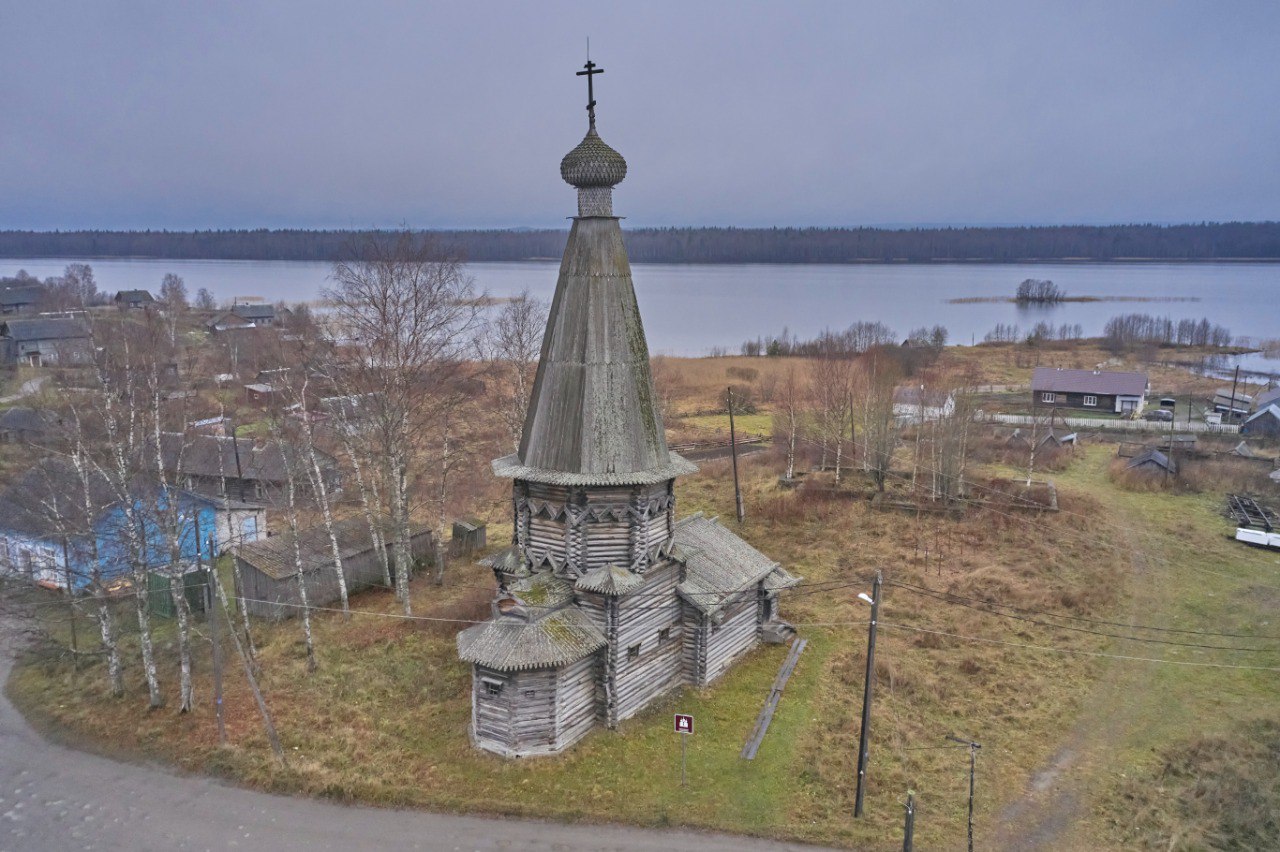 Храм Александра Свирского в Космозере
