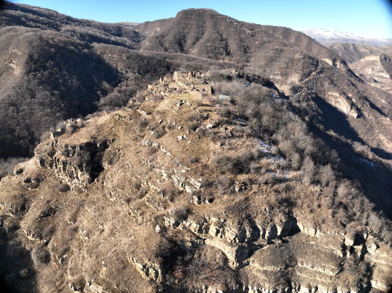 Лазерное сканирование и фотограмметрия Кала-Корейш: Задача: оцифровать древний посёлок на вершине горы, кадр 3